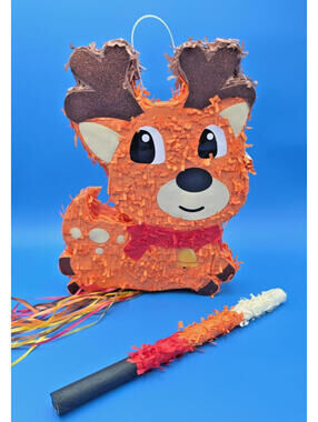 WERNNSAI  Reindeer Pinata Christmas Elk  - Party Supplies